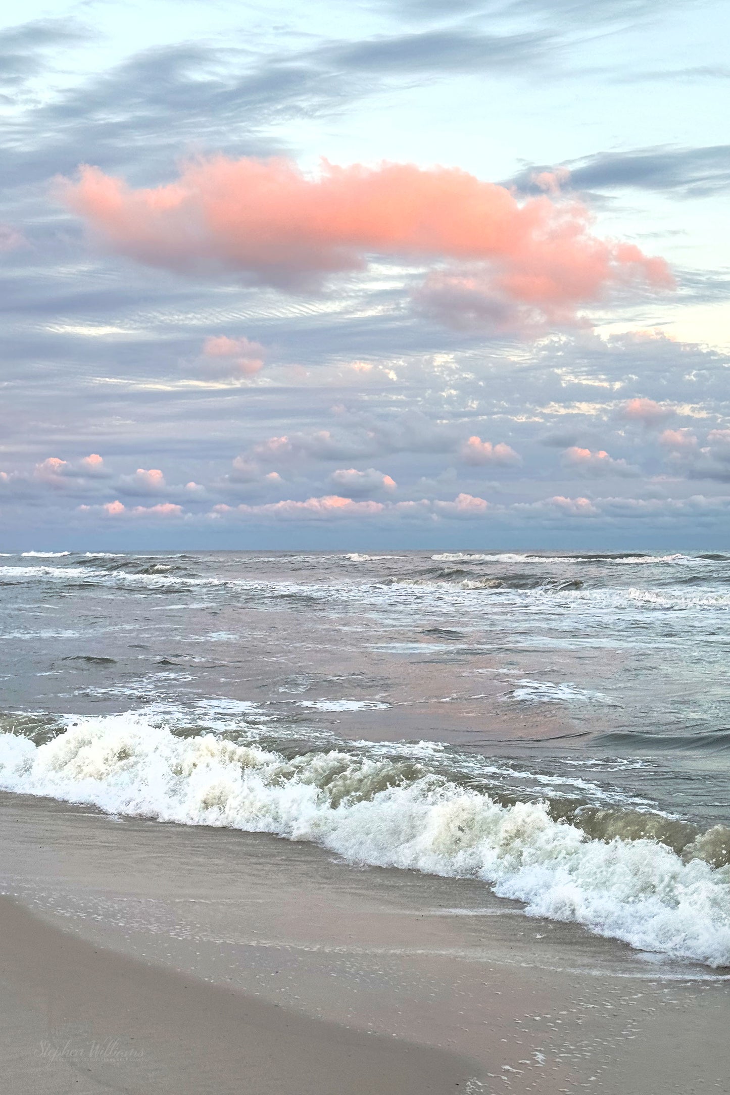 BEACHSCAPES - Pine Beach in Bon Secour National Wildlife Refuge in Fort Morgan AL