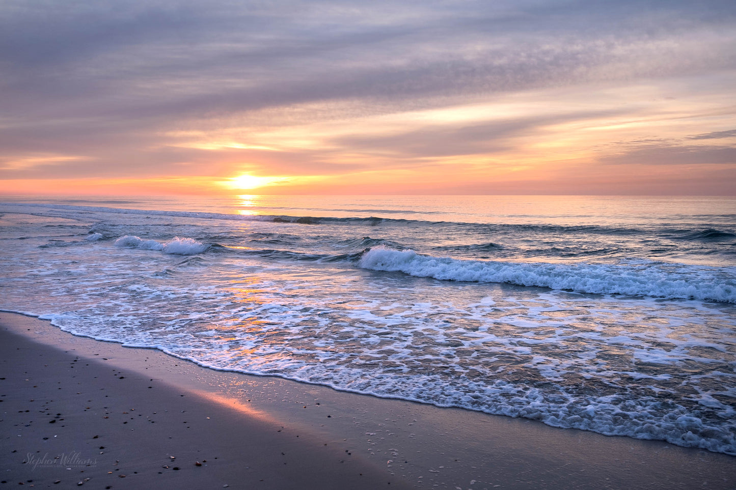 SUNRISES & SUNSETS - Sunrise at Pine Beach in Bon Secour National Wildlife Refuge in Fort Morgan AL