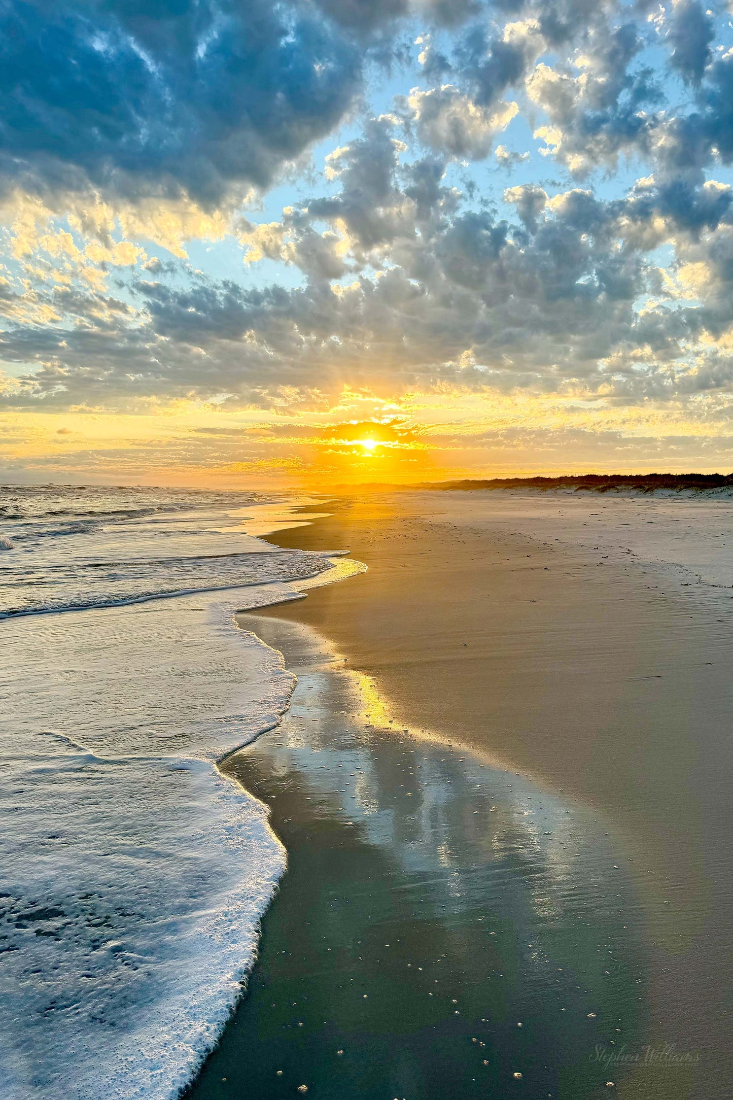 SUNRISES & SUNSETS - Sunset at Pine Beach in Bon Secour National Wildlife Refuge in Fort Morgan AL