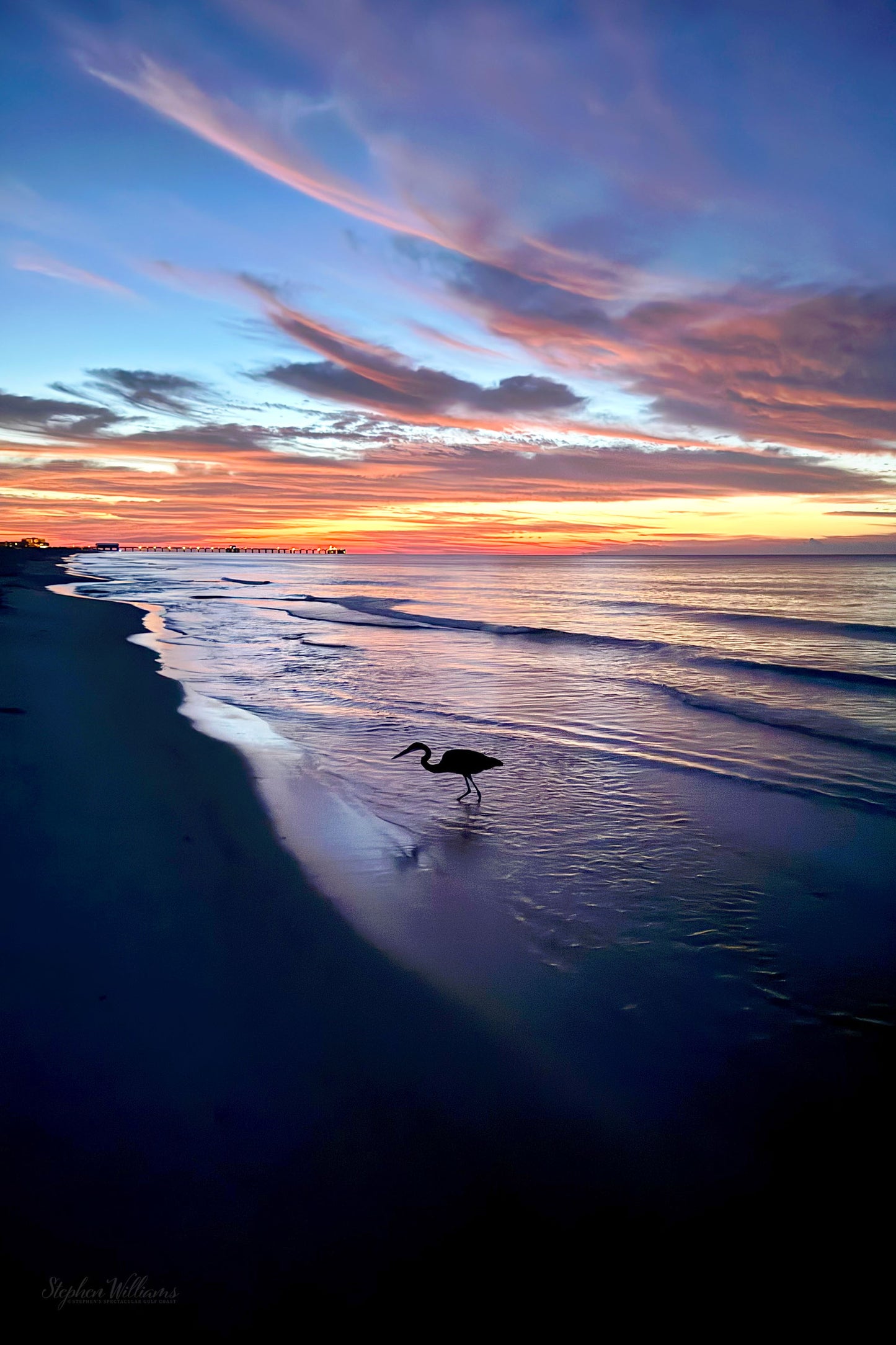 SUNRISES & SUNSETS - Sunrise at Gulf Shores AL Public Beach