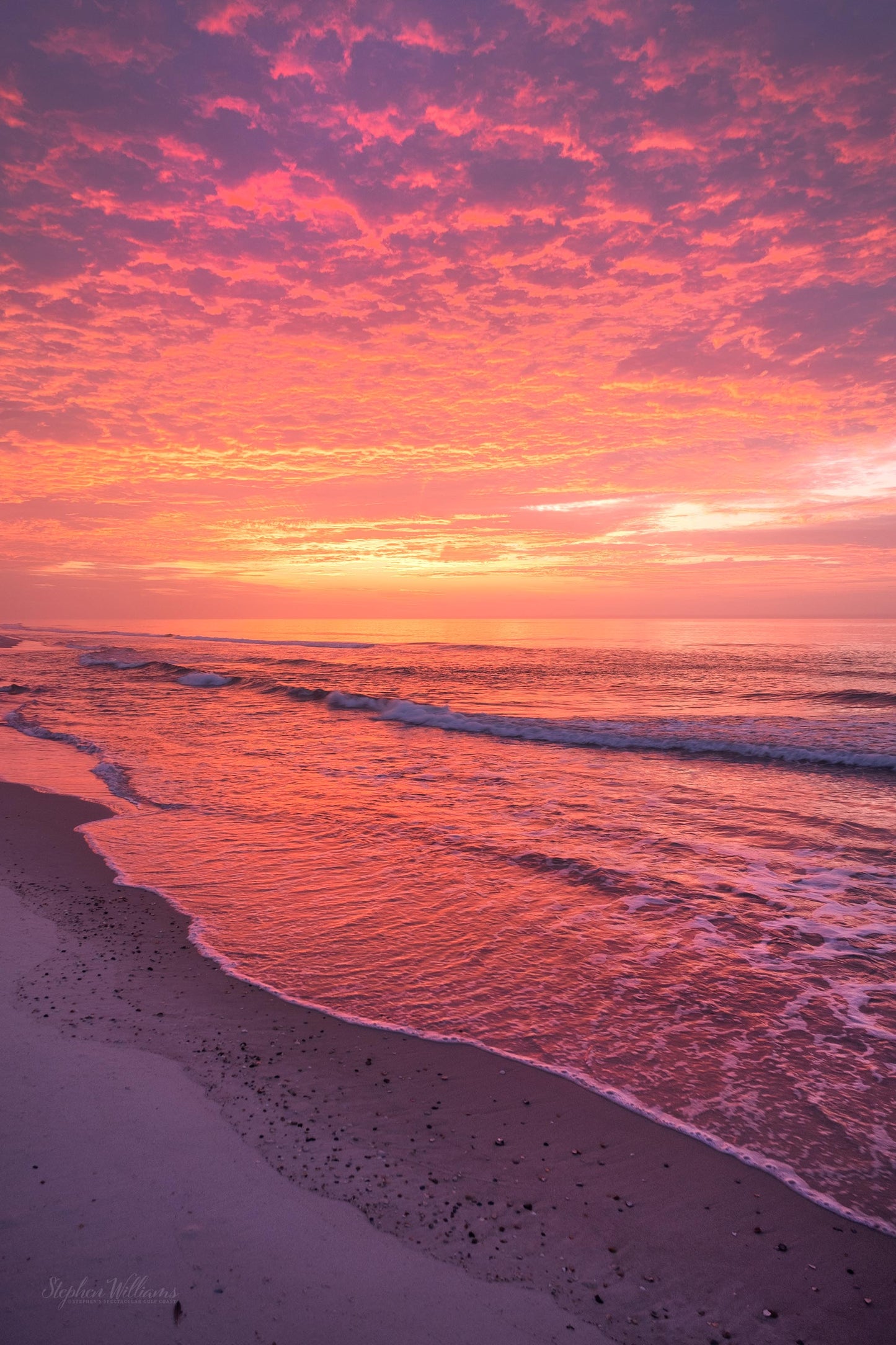 SUNRISES & SUNSETS - Sunrise at Pine Beach in Bon Secour National Wildlife Refuge in Fort Morgan AL