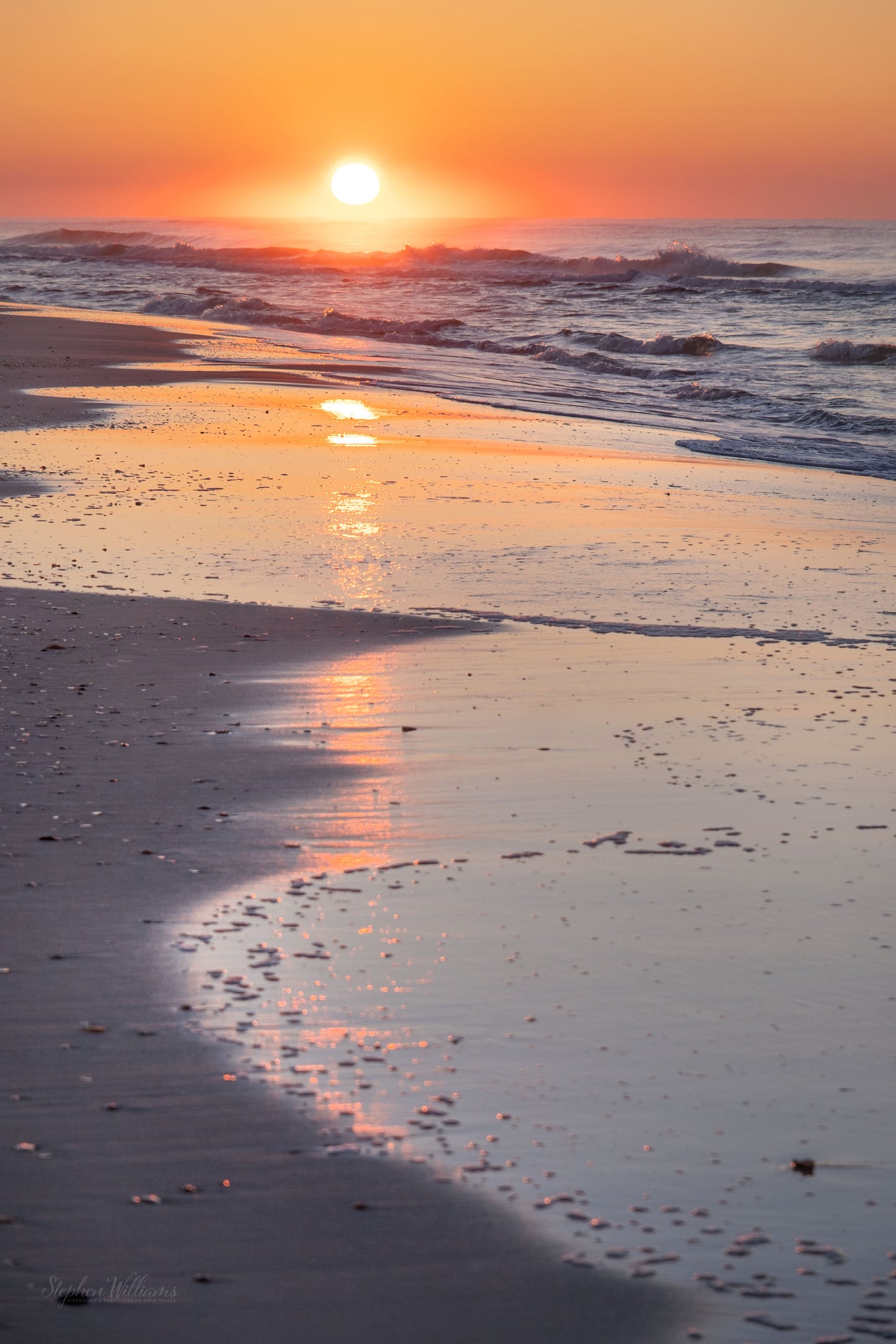 SUNRISES & SUNSETS - Sunrise at Pine Beach in Bon Secour National Wildlife Refuge in Fort Morgan AL