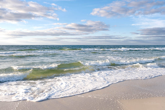 BEACHSCAPES - Pine Beach in Bon Secour National Wildlife Refuge in Fort Morgan AL
