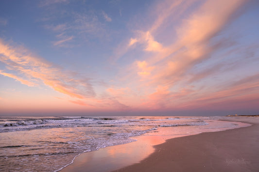 BEACHSCAPES - Pine Beach in Bon Secour National Wildlife Refuge in Fort Morgan AL