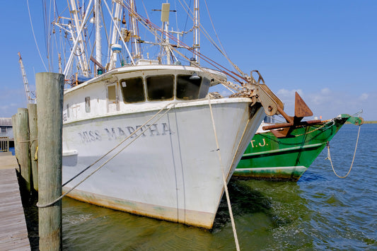 DESTINATIONS / Apalachicola FL - Fishing Boats on Apalachicola River