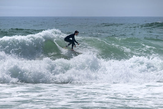 PEOPLE & PETS - Surfer at Okaloosa Island in Fort Walton Beach FL