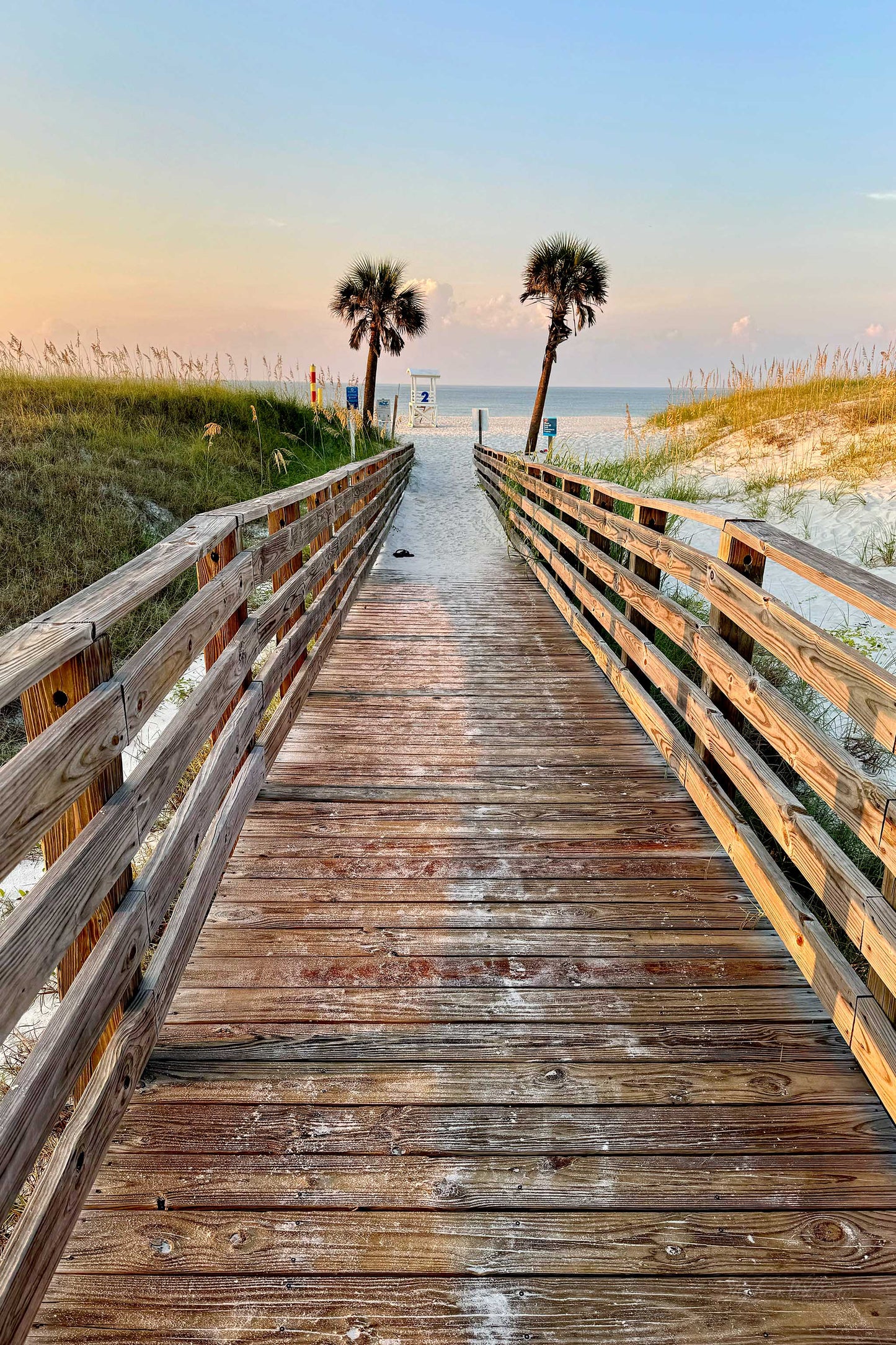 STRUCTURES - Beach Boardwalk in Alabama's Gulf State Park