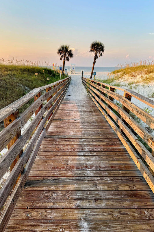 STRUCTURES - Beach Boardwalk in Alabama's Gulf State Park