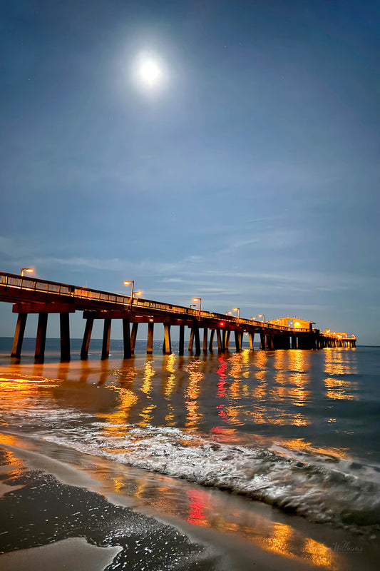 STRUCTURES - Gulf State Park Fishing and Sightseeing Pier between Gulf Shores AL and Orange Beach AL