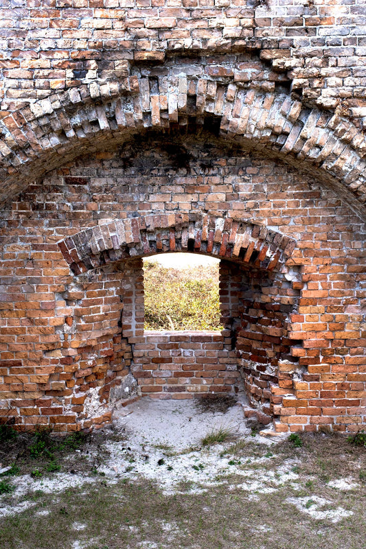 STRUCTURES - Exterior Wall at Fort Pickens in Gulf Islands National Seashore near Pensacola FL