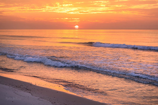 SUNRISES & SUNSETS - Sunrise at Pine Beach in Bon Secour National Wildlife Refuge in Fort Morgan AL