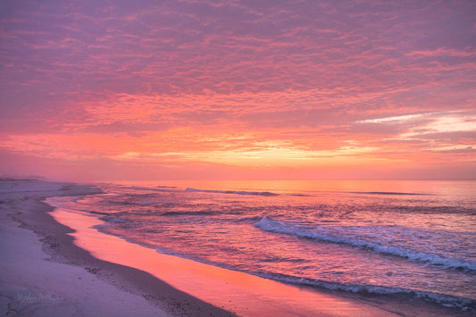 SUNRISES & SUNSETS - Sunrise at Pine Beach in Bon Secour National Wildlife Refuge in Fort Morgan AL