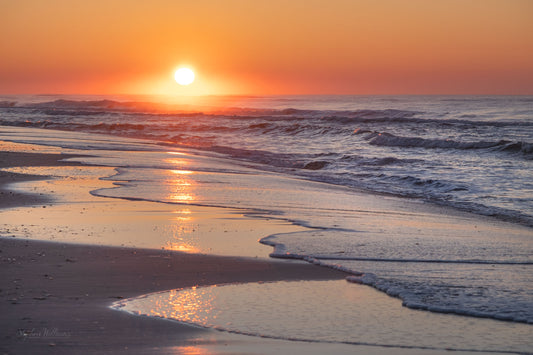 SUNRISES & SUNSETS - Sunrise at Pine Beach in Bon Secour National Wildlife Refuge in Fort Morgan AL