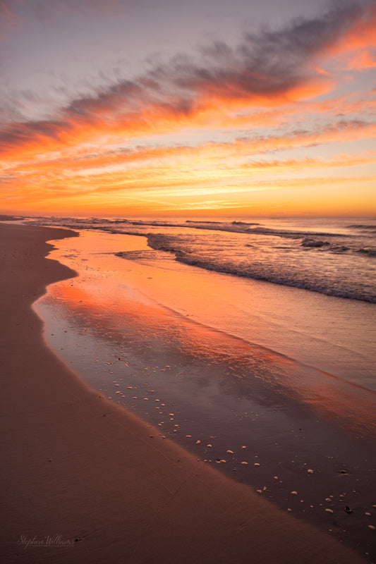 SUNRISES & SUNSETS - Sunrise at Pine Beach in Bon Secour National Wildlife Refuge in Fort Morgan AL