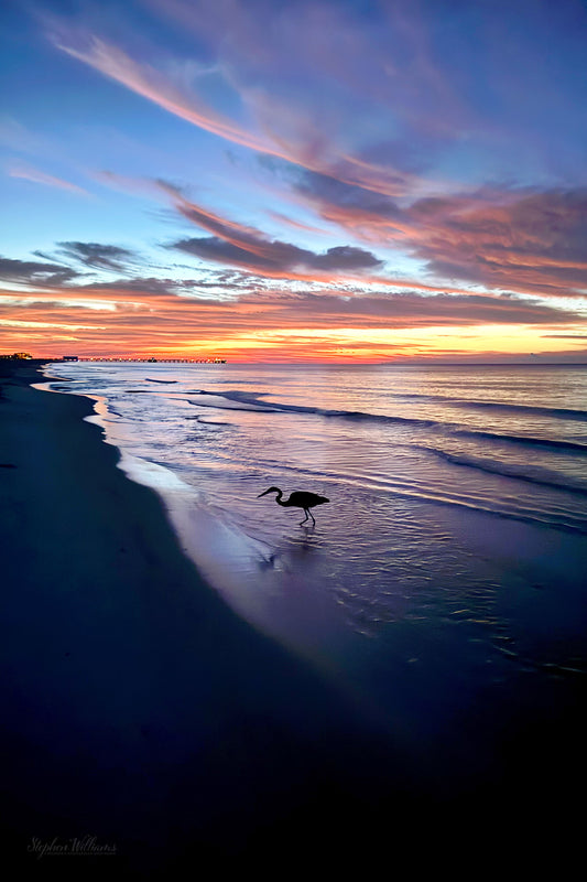 SUNRISES & SUNSETS - Sunrise at Gulf Shores AL Public Beach