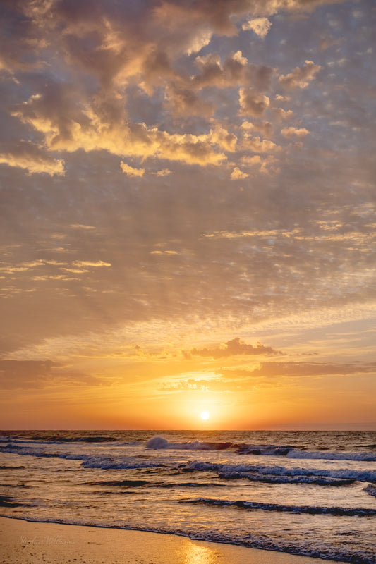 SUNRISES & SUNSETS - Sunrise at Pine Beach in Bon Secour National Wildlife Refuge in Fort Morgan AL